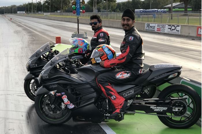 Indian riders shine at World Finals of Motorcycle Drag Racing